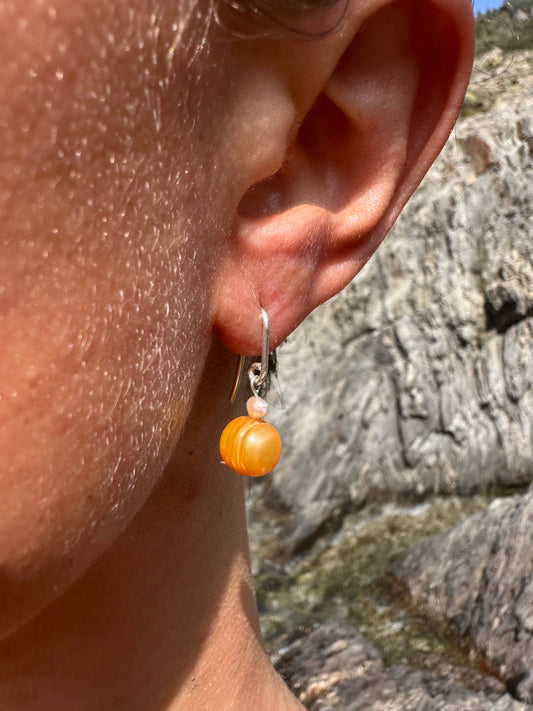 ORANGE EARRINGS
