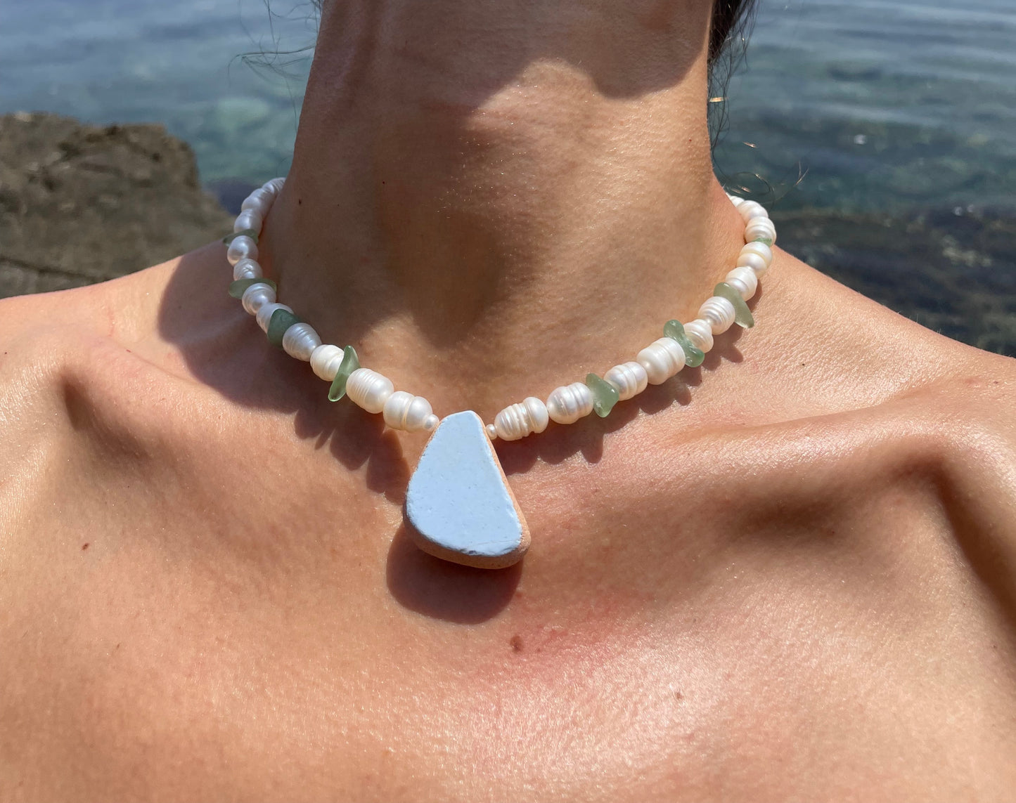 BLUE NECKLACE
