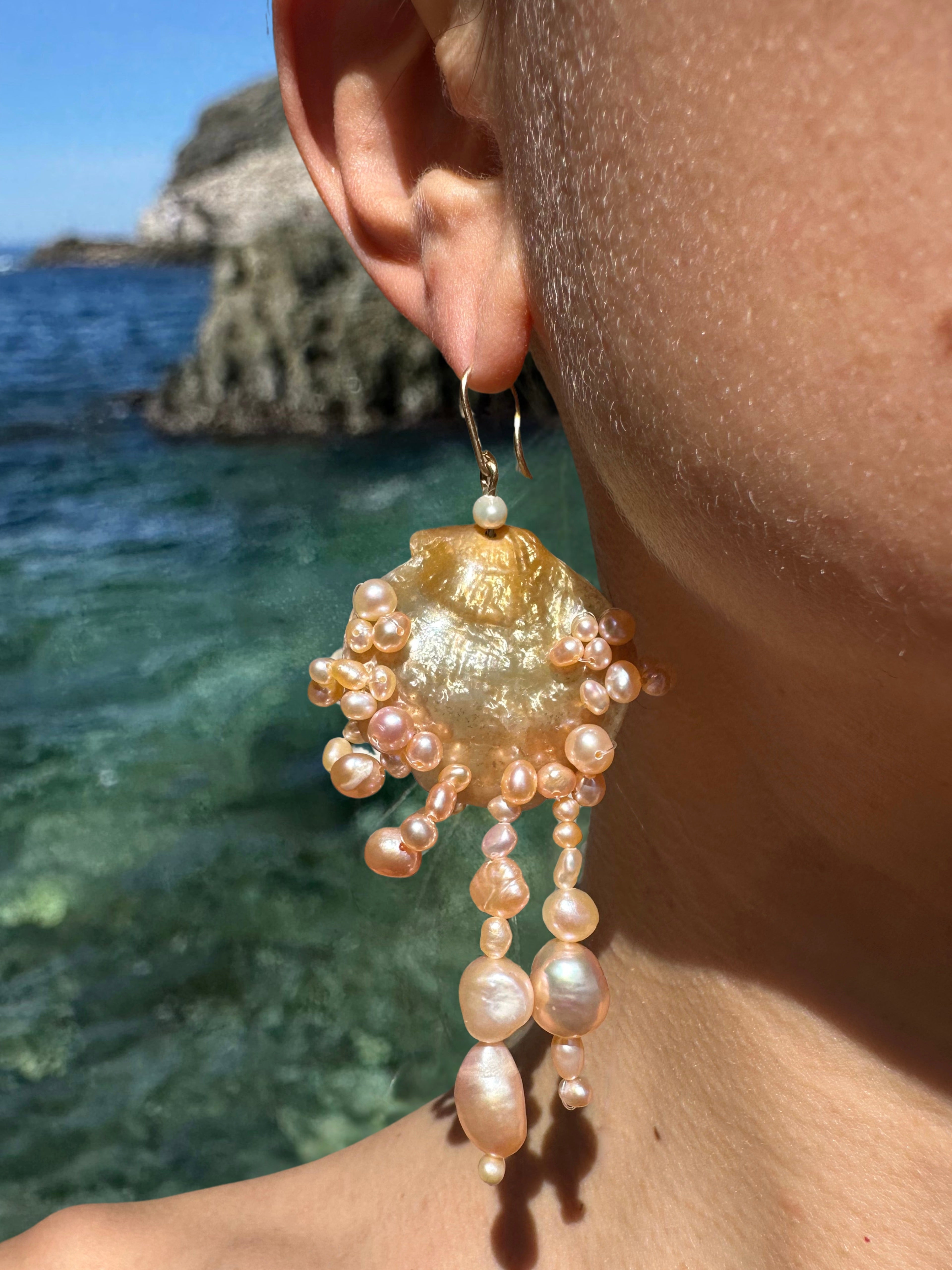 CAMELIA EARRINGS