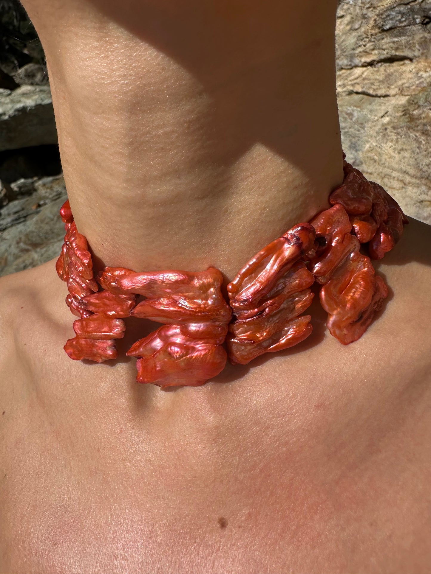 CORAL CHOKER