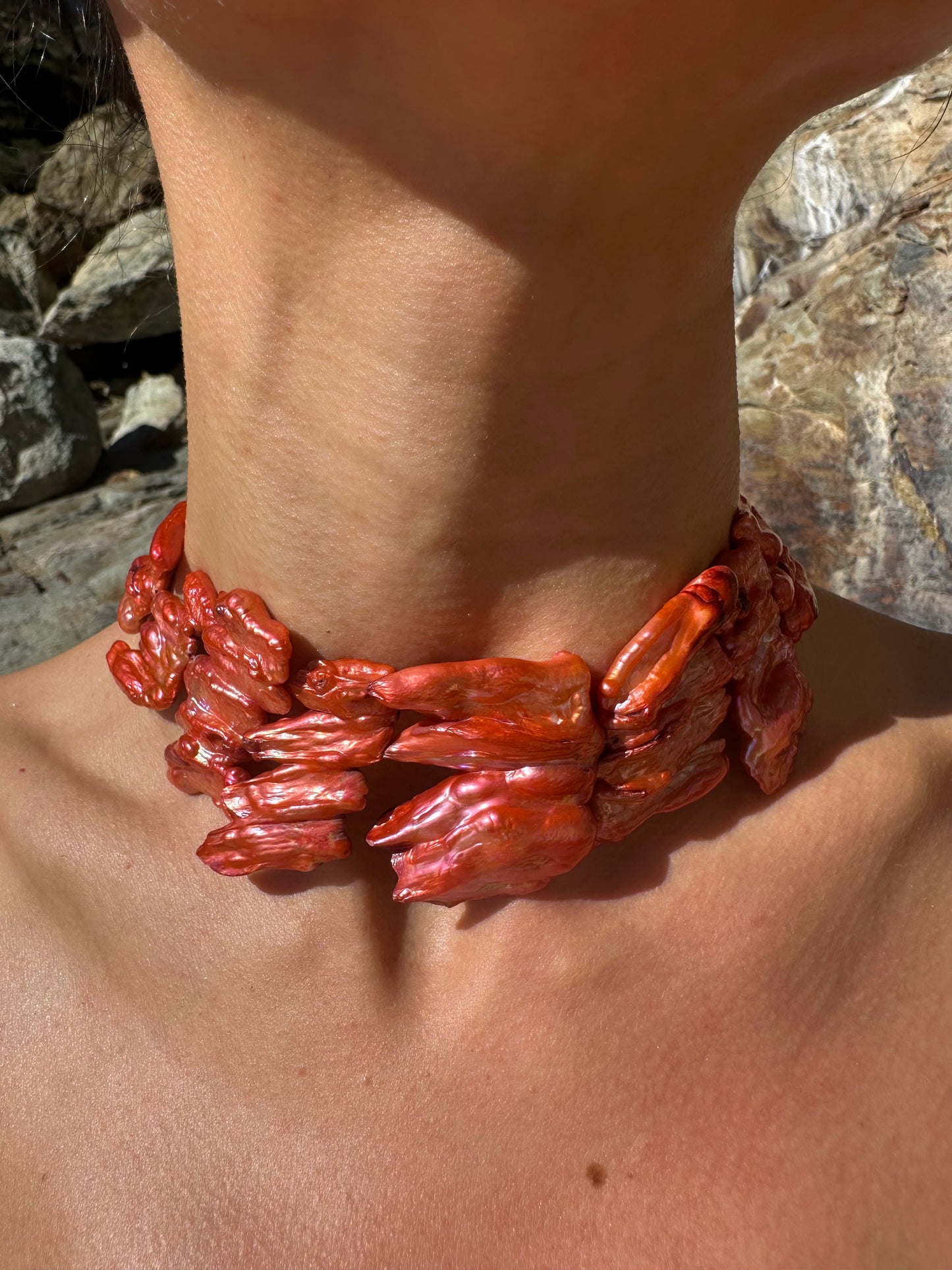 CORAL CHOKER