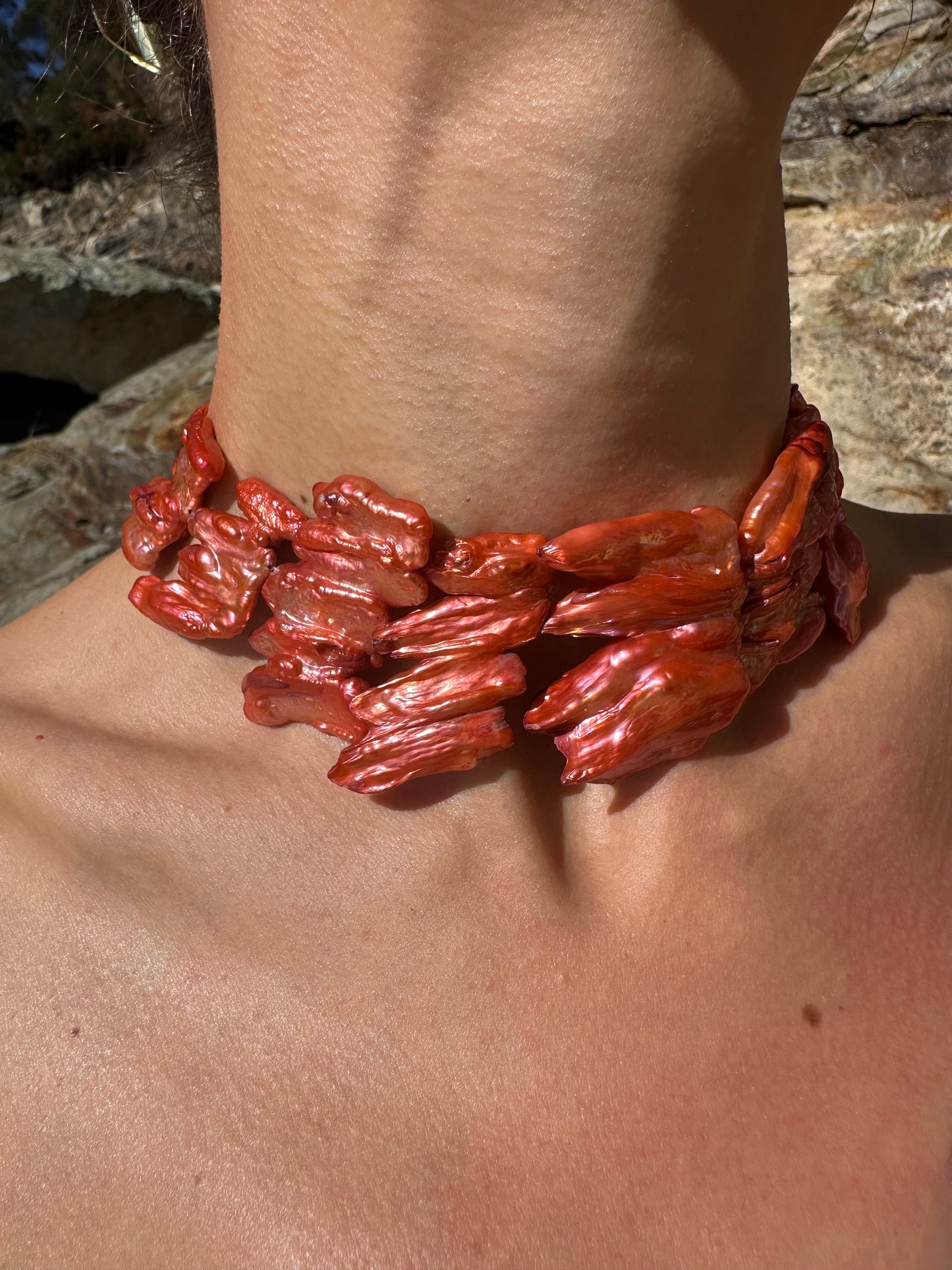 CORAL CHOKER