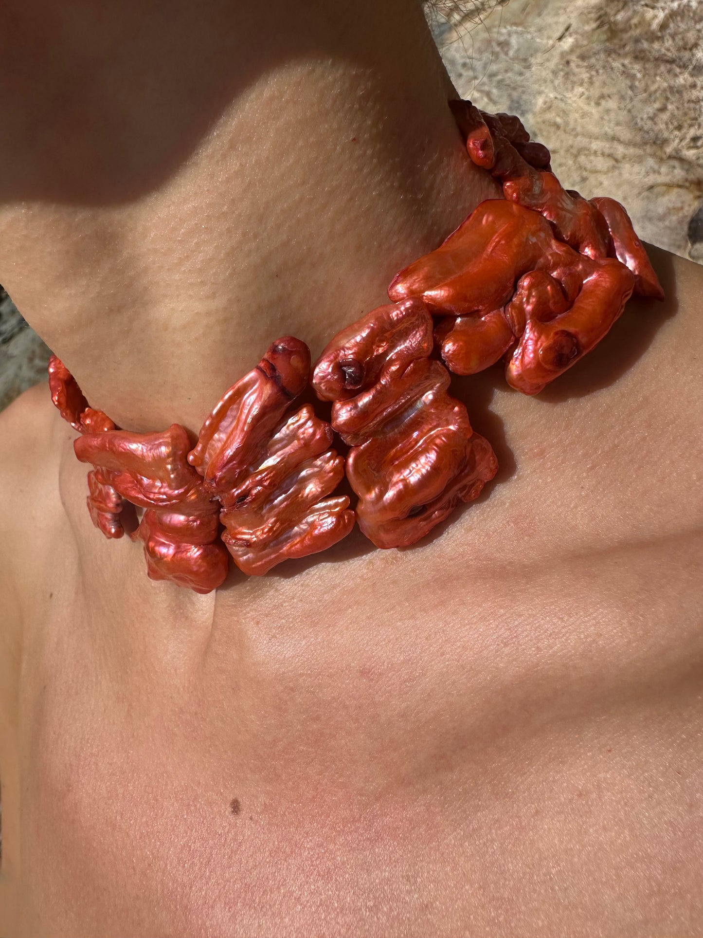 CORAL CHOKER