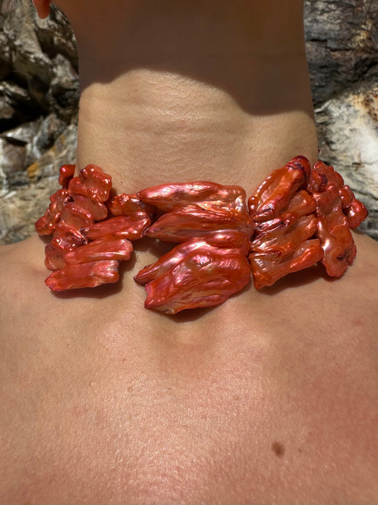 CORAL CHOKER