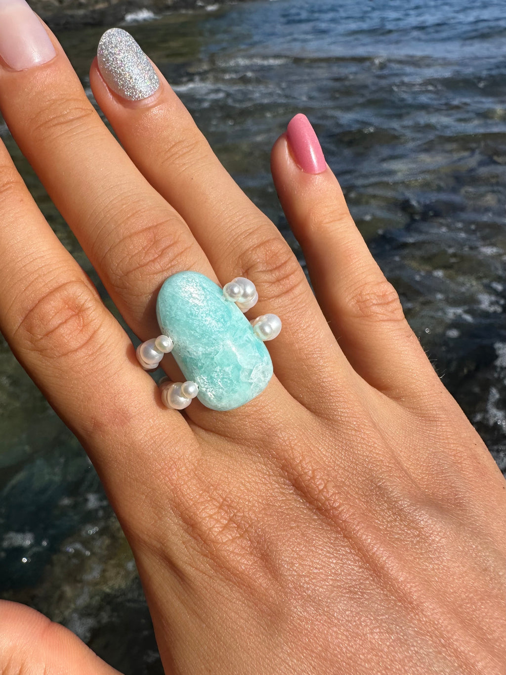 AMAZONITA RING