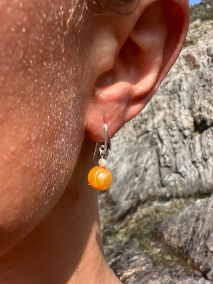 ORANGE EARRINGS