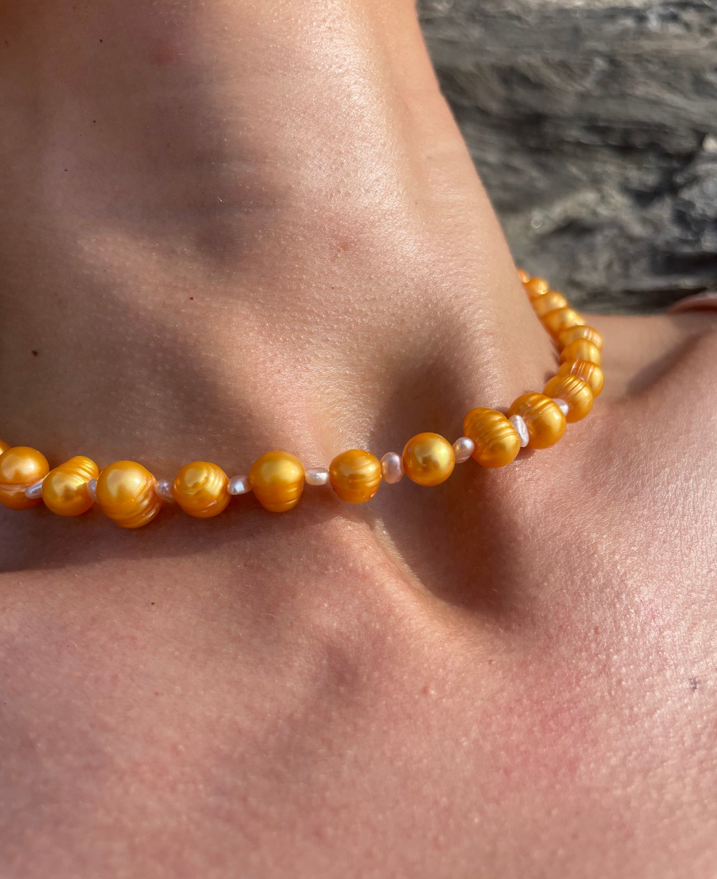 ORANGE NECKLACE