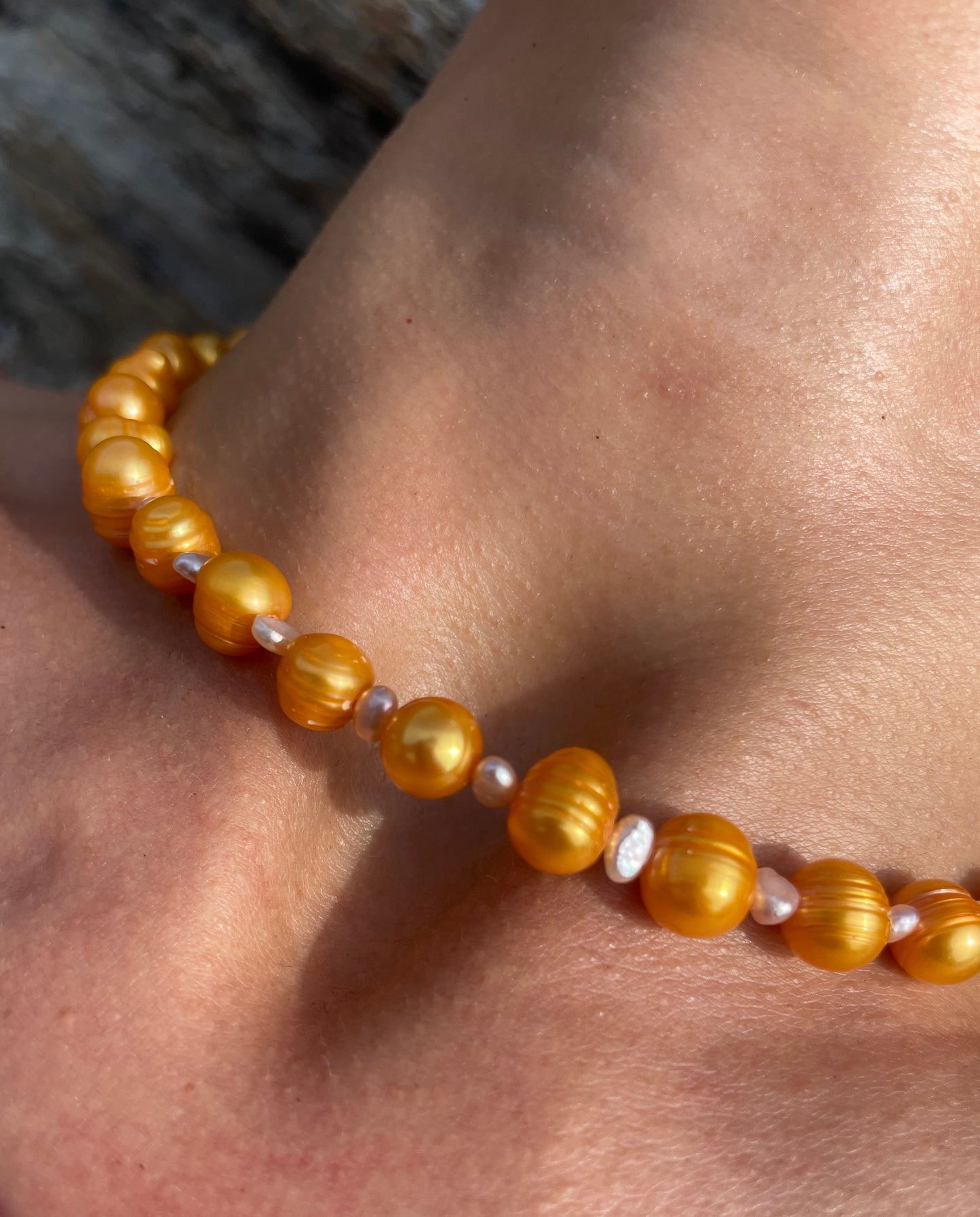 ORANGE NECKLACE