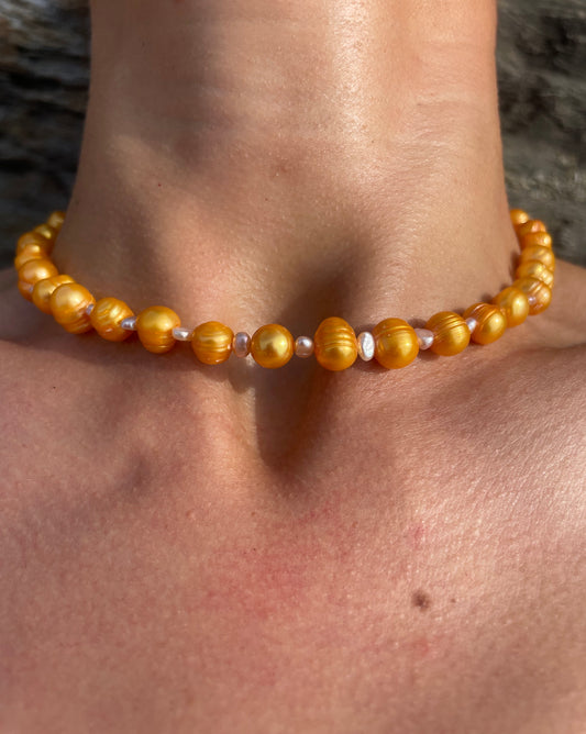ORANGE NECKLACE