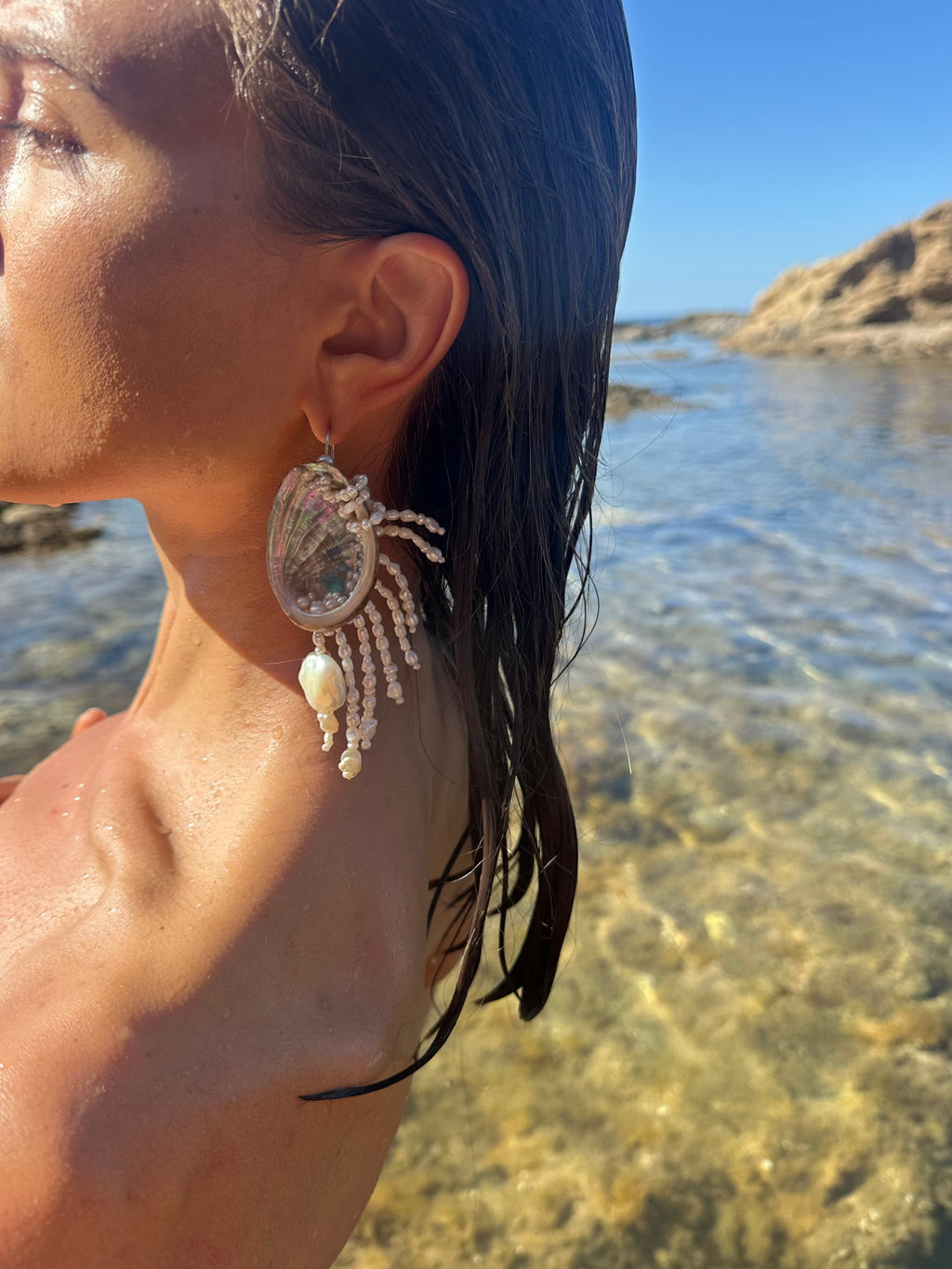 ABALUNA CASTANIA EARRINGS